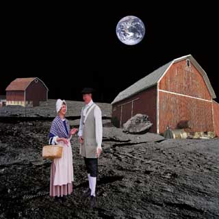 Quakers on the Moon